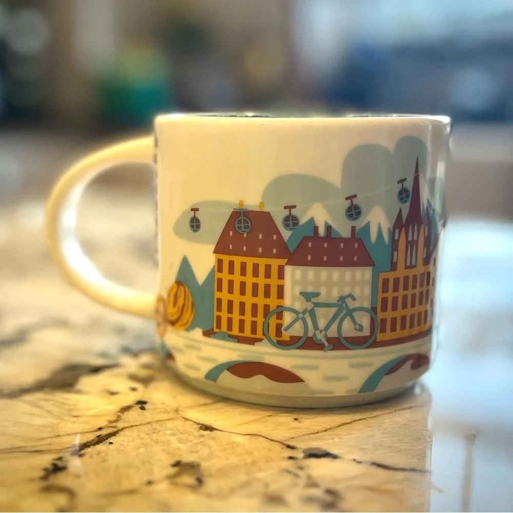 NIB Starbucks Grenoble YAH Mug from France - Picture 3 of 7